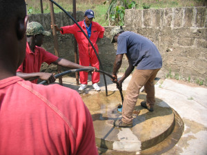 Solar Well Repair Work